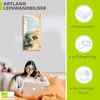 ARTland Leinwandbild Blick auf Toskanalandschaft Größe: Produktbild-Vorschau 3