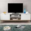 finori Göteborg 55 TV-Board, weiß / Nachbildung Sonoma Produktbild-Vorschau 25