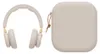 A pair of beige over-ear headphones and their beige carrying case are shown against a white background. Náhľad obrázku produktu