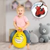 Jamara Hüpfball Smile gelb 450mm                         1+ Produktbild-Vorschau 2