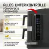 GOURMETmaxx Friteuse à air chaud 2800W, noire, avec double Voir les images du produit 9