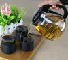 Glas Teekanne 2L mit Edelstahl Sieb Teebereiter Glaskanne Produktbild-Vorschau 3