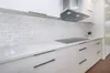 Küchenrückwand Ziegelwand hellgrau 60 x 300 cm, robuste Produktbild-Vorschau 2