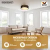 Monzana Lampada da Soffitto Plafoniera Tessuto Ø 38cm Anteprima dell’immagine prodotto 2