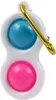 2-Fach Simple Dimple Fidget Toy Schlüsselanhänger - Produktbild-Vorschau 3