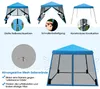 COSTWAY 3x3 m Pop Up pavilon s moskytiérou a pytli na Náhled obrázku produktu 3