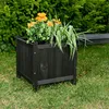 Banc de jardin avec 2 bacs à fleurs Banc de jardin 2en1 Bac Voir les images du produit 3