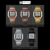 A collage of different colored SKMEI watches. Produktbild-Vorschau