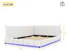 Flieks Polsterbett 140x200cm mit USB, Schlafsofa mit Produktbild-Vorschau 7