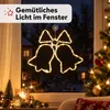 LED Fensterdeko Weihnachten mit Timer und Batterie  Produktbild-Vorschau 4