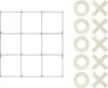 XXL Tic Tac Toe Spiel 120 x 112 cm aus Holz Picknick für Produktbild-Vorschau 6