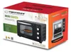 ESPERANZA EKO008N Mini Oven 20 l Black Náhled obrázku produktu 4