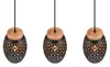 Suspension BIDAR noire 3xE27x28W en métal, dimensions : Voir les images du produit 17