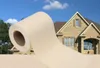 vidaXL Schermo privacy da giardino in PVC 35x0,19 m Crema Anteprima dell’immagine prodotto 9