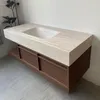 Set di mobili da bagno con lavabo in pietra sinterizzata, Anteprima dell’immagine prodotto 8