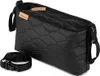 A black quilted buggy organizer with a separate strap is shown against a white background. Náhľad obrázku produktu