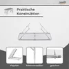 Höhenverstellbarer Klapptisch, weiß, Campingtisch 120 x 60 Produktbild-Vorschau 5