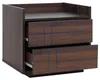 Szafka nocna HWC-P44, szafka nocna, 2 szuflady, MDF, 43 x Podgląd zdjęcia produktu 14