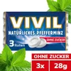VIVIL Prírodné mätové cukríky bez cukru | balenie 3 ks Náhľad obrázku produktu 9