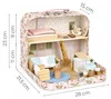 ECOTOYS EF4175 Puppenhaus im Koffer, zweistöckig, mit 20 Produktbild-Vorschau 11