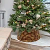 Rattanowy pokrowiec na choinkę z wierzby 60 cm - naturalny Podgląd zdjęcia produktu 5