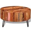Maison Exclusive - Table basse ronde en bois massif recyclé Voir les images du produit 2