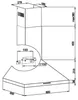 Amica KH 17286-3 E Kaminhaube, 60 cm Produktbild-Vorschau 7
