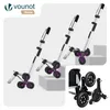 VOUNOT® hliníkový nákupní vozík s funkcí pro překonávání Náhled obrázku produktu 6