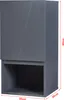 Armoire suspendue 'Overath' 30x30x60 cm gris Voir les images du produit 3