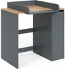 A product shot of a changing table/cabinet. Voir les images du produit