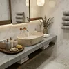 Aufsatzwaschbecken Rea Nadia 60 Beige, Steinimitation Produktbild-Vorschau 3