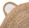 Jutový koberec ve tvaru medvěda, O 100 cm Náhled obrázku produktu 3