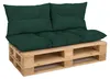 Amilian Palettenkissen Set 3-tlg. 120x60 cm + 2x 40x60 cm Produktbild-Vorschau 1