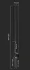 Innen-/Aussenwandlampe Ip65 Schwarz 65Cm 4000K Auf Produktbild-Vorschau 12