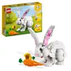 LEGO 31133 Creator 3in1 Weißer Hase Tierspielzeug Set mit Produktbild-Vorschau 2