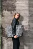 Reisenthel shopper XL, Torba na zakupy, Czarny, Biały, Podgląd zdjęcia produktu 4