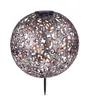 Globo Lighting Solarleuchte Metall silberfarben, antik, Produktbild-Vorschau 1