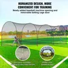 Baseball-Schlagkäfig-Netz mit Rahmen und Netz, 12 x 3,6 x Produktbild-Vorschau 4