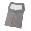 Unisex Baby Schlafsack mit Handschuhen Gestrickt Wickeln Produktbild-Vorschau 4