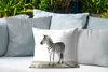 MuchoWow® Outdoor Kissen - Zebra - Mädchen - Tiere - Kinder Produktbild-Vorschau 4