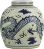 Fine Asianliving Vaso cinese con coperchio Porcellana Anteprima dell’immagine prodotto 2