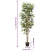 Umelý bambusový strom 368 listov 80 cm zelený Náhľad obrázku produktu 4