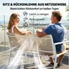 Outsunny Gartenmöbel Set Sitzgruppe für 4 Personen Produktbild-Vorschau 5