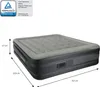An inflatable mattress with dimensions shown. Produktbild-Vorschau
