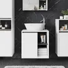 Szafka pod umywalkę Vicco Viola Biały/szary 60 x 60 cm z Podgląd zdjęcia produktu 3