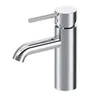 A chrome-finished bathroom faucet on a white background. Produktbild-Vorschau