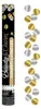 Konfettikanone gold silber Kreise 40 cm Produktbild-Vorschau 1