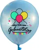 Oblique Unique Luftballon Set Alles Gute zum Geburtstag für Produktbild-Vorschau 2