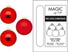 Inge Glas - Kugeln in Box / 6 Stück - Rot - 10 cm Produktbild-Vorschau 1
