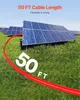 SucceBuy 2x rallonge de câble solaire 10AWG 15,24m avec Voir les images du produit 3